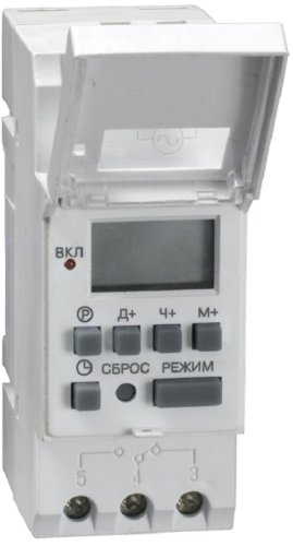 Реле времени электронное на DIN-рейку IEK ТЭ-15 16А 230В  картинка